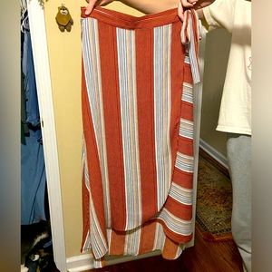 Medium Lavender Fields Wrap Skirt